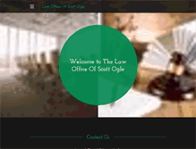 Tablet Screenshot of lawofficeofscottogle.com